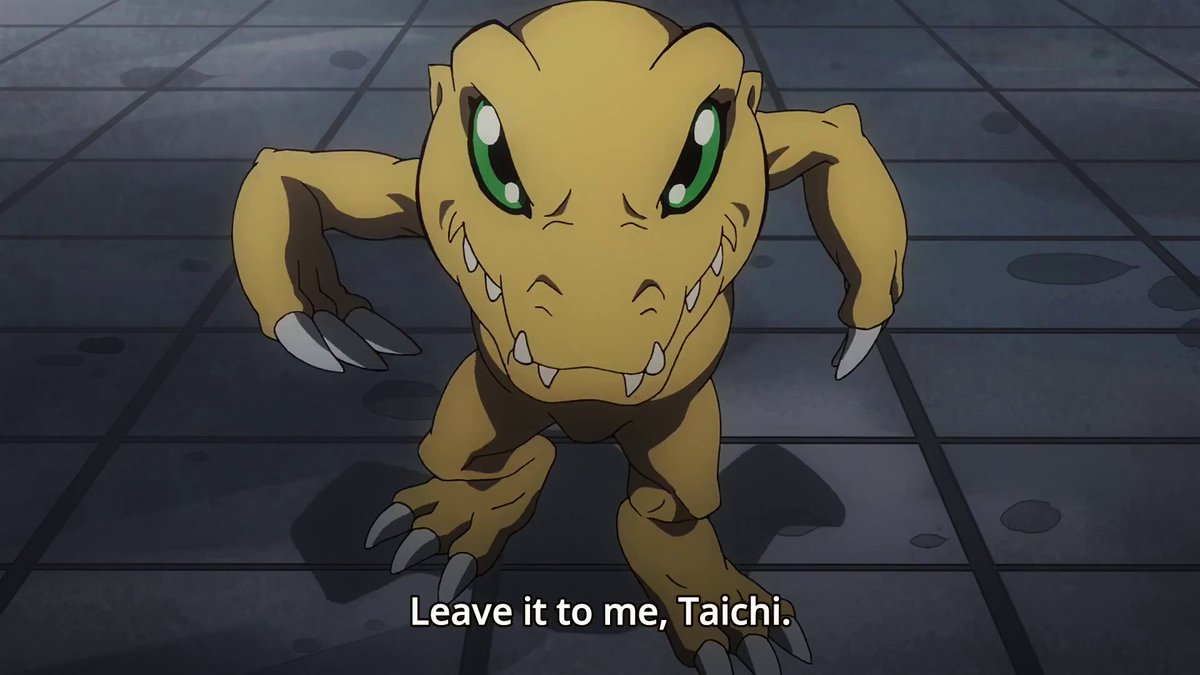 HungryDinoMon's tweet photo. "Leave it to me, Taichi!"
-Not new to verse
-New to character
-Trying to be as detailed as you
-Serious/crack
-ENG
#DigiRP
#DigimonRP https://t.co/A3aCl64Tru