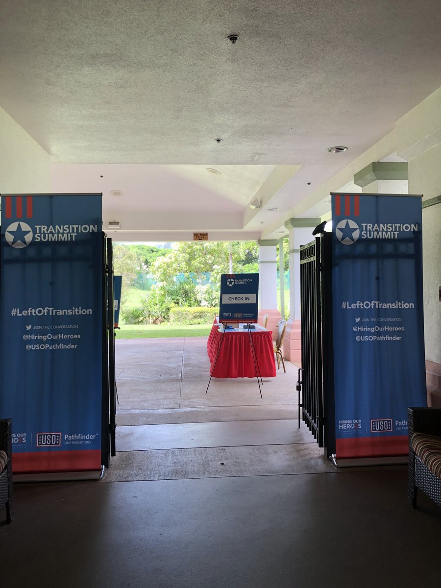 hiringourheroes's tweet photo. It's a jam-packed day of events at HOH as we get ready for our second event of the day! Join us today at #SchofieldBarracks for day one of our first of three #Hawaii #HOHSummits! #LeftofTransition https://t.co/8uQanZevQ3