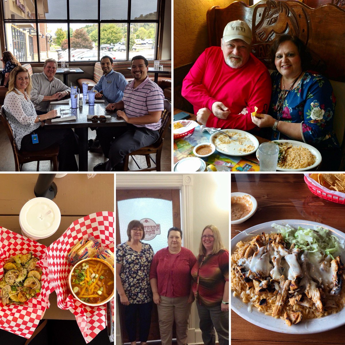 champion_cu's tweet photo. Today, the #ChampionCU team celebrated #CULunchLocal by dining at locally owned restaurants in WNC. We are so proud to support local establishments! #Community #LocalIsBetter #TuesdayThoughts https://t.co/RYYigFcYb7