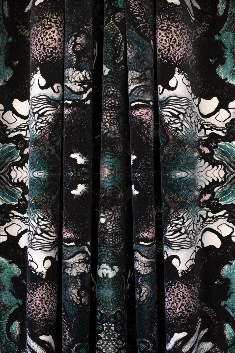 MODRAstudio's tweet photo. Our Amazon velvet in Grey, inspired by flora in the Amazon Rainforest, is our textile entry for the BOY Awards by @InteriorDesign. Please vote for this and our Turkana or Rain Dance wallcoverings. The link is in our next tweet to view our entries. Thank you! 

#boyawards #textile https://t.co/X5vmwdpQux
