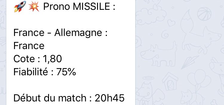 tldojrs's tweet photo. Et voilà, on valide encore le missile de la journée posté dans le groupe privé. C’est dieu qui donne 💰🔥 #TeamParieur #KingsBets #ParionsSport https://t.co/YobJeZU6uq