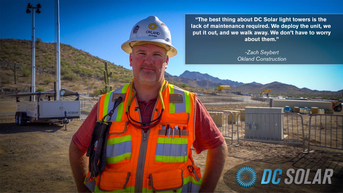 DCSolar's tweet photo. No matter how your business uses outdoor lighting, this is just one of the many reasons why mobile #solar is superior to diesel. #ThinkMobileSolar https://t.co/o41FwqNEUm
