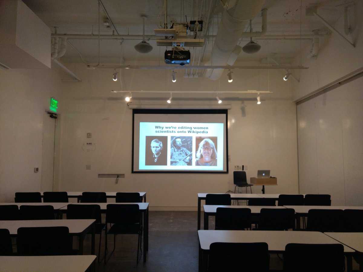 ATL500WomenSci's tweet image. We are ready to go for our #AdaLovelaceDay18 Wikipedia Edit-a-thon! See you at 6pm @_GAAtlanta at Ponce City Market!