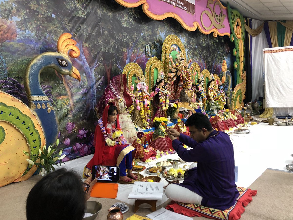 Ashtami glimpses... Kumari Puja