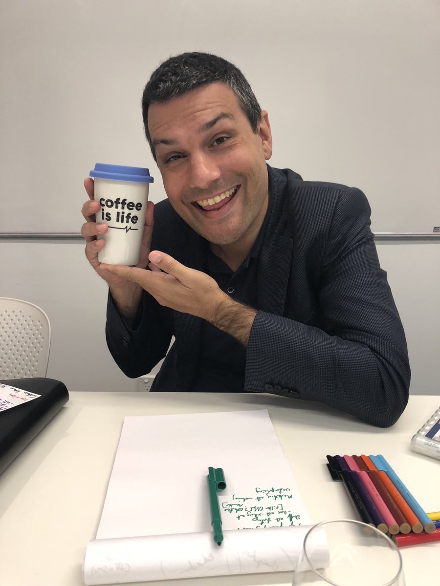 jacobaldridge's tweet image. Big fan of this pic Sueanne from @customerframe snapped last week! Sums me up nicely - I turn coffee and coloured pens into life-changing business guidance 😜