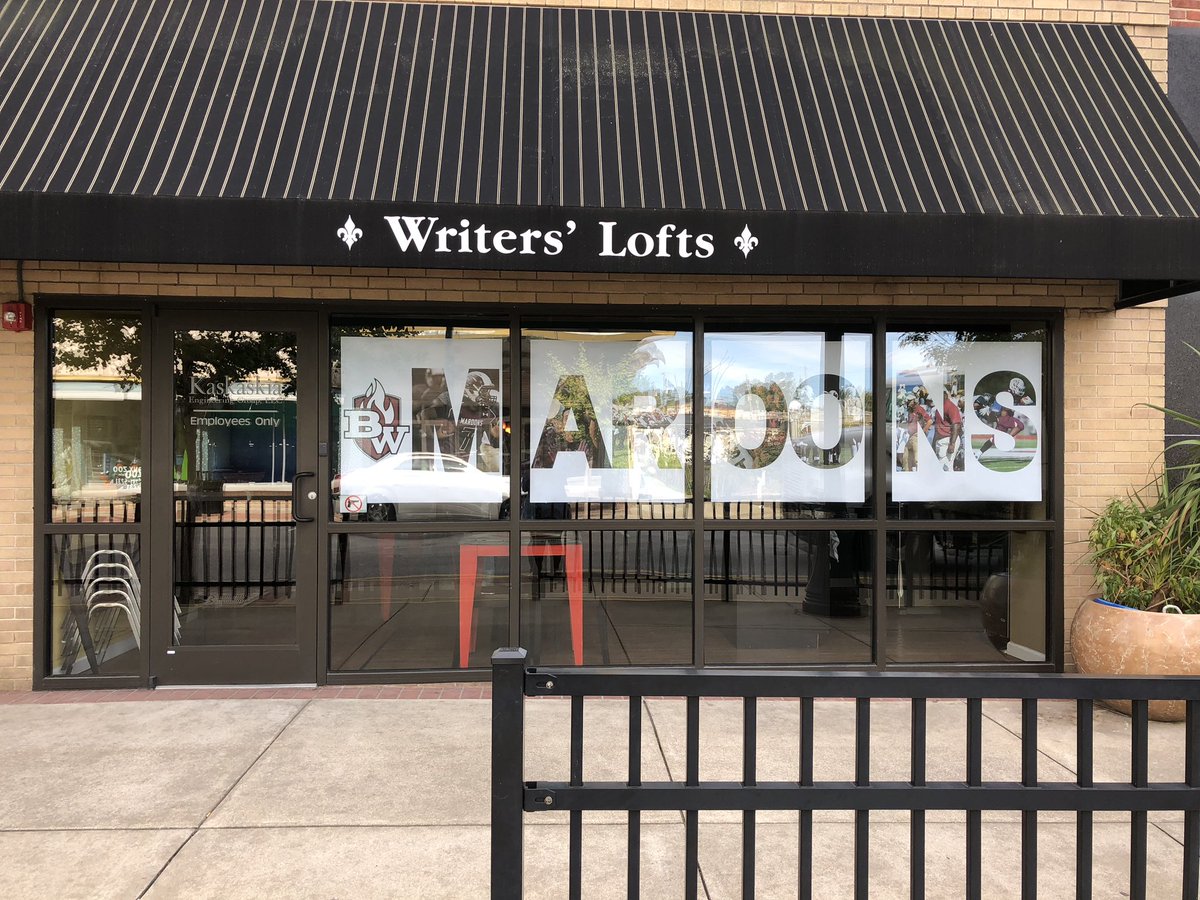 Sporting our favorite school colors for #SpiritTheCity and the annual East vs West rivalry game!