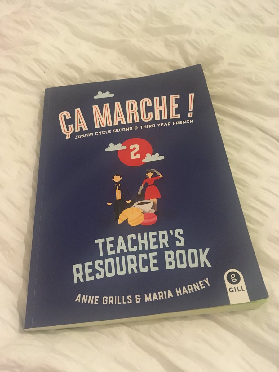 mariaharney's tweet photo. Chuffed to get my hands on the TRB for #CaMarche 2 ! There really are great resources here to support teachers as they teach the new #jcmfl spec @AnneGrills @GillEducation @JCFrench11 https://t.co/gnDhHDbQX2