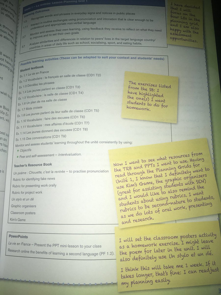mariaharney's tweet photo. Chuffed to get my hands on the TRB for #CaMarche 2 ! There really are great resources here to support teachers as they teach the new #jcmfl spec @AnneGrills @GillEducation @JCFrench11 https://t.co/gnDhHDbQX2