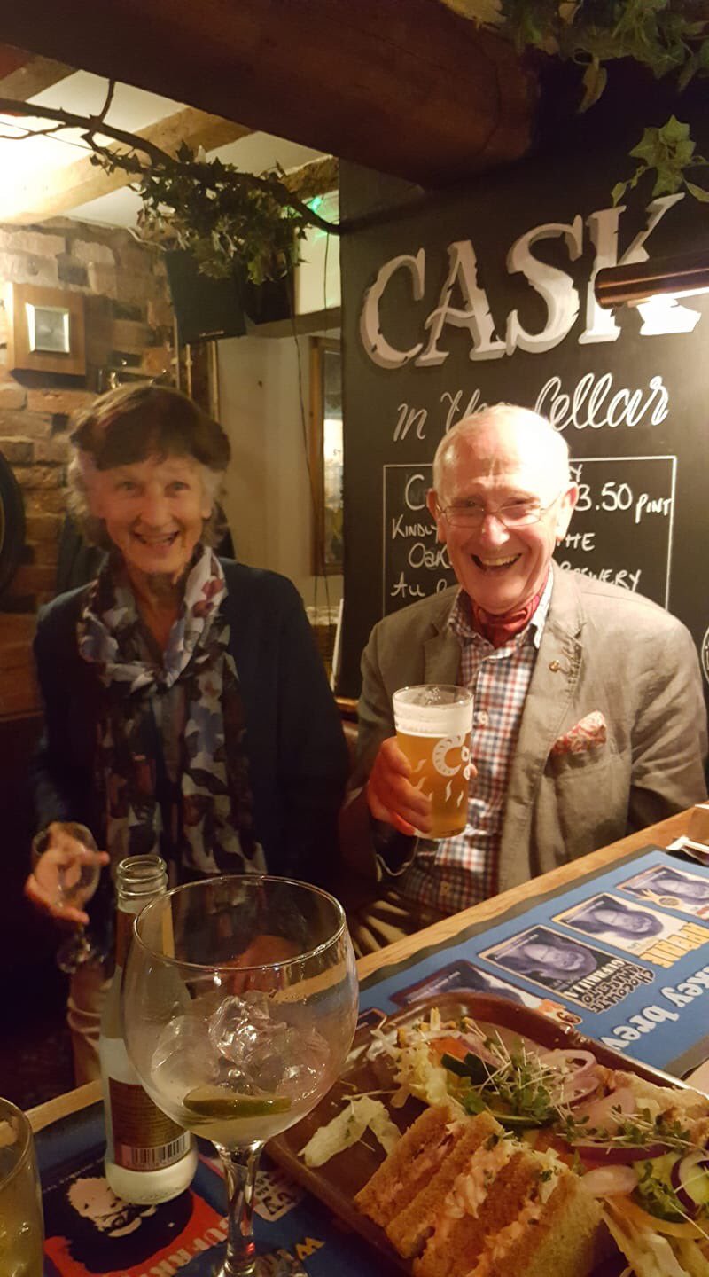 Happy 85th birthday Mr. John Robinson...thank you for celebrating at the Coach House  