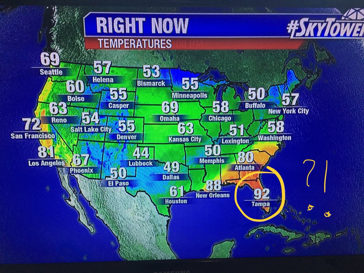 Hi, fall. Remember us? Our name is Florida and you’re welcome to visit.
Any. Day. Now. #Florida #SummerInOctober #FlWx