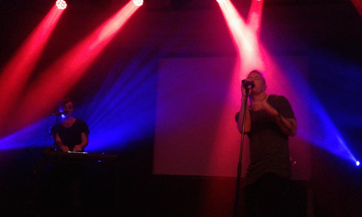 midnightcapt's tweet image. 23rd concert of 2018 @DeCasinoConcert let's have a night with industrial EBM by The Black Queen @feverdaydream support by @TennisSystem and @KANGAkult  . The noshowers were o so wrong cause great performance by all bands.