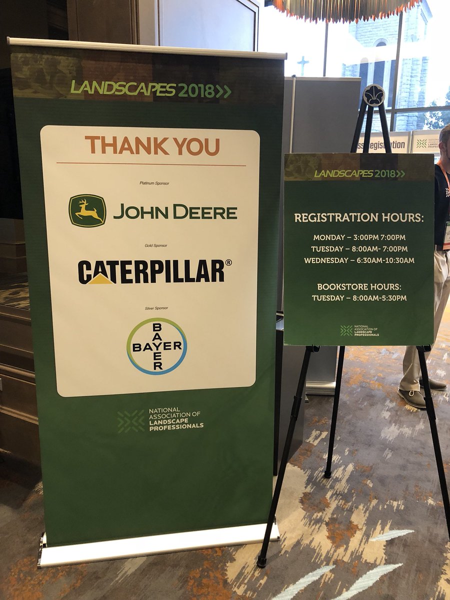 Hats off and thanks to <a href="/the_nalp/">NALP</a> for another year of actionable educational sessions at the Lawn Care Specialty Summit! #gieexpo
