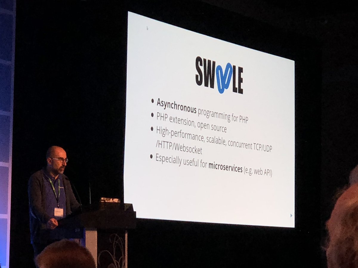 Async PHP Performance looks impressive! #ZCOE18
