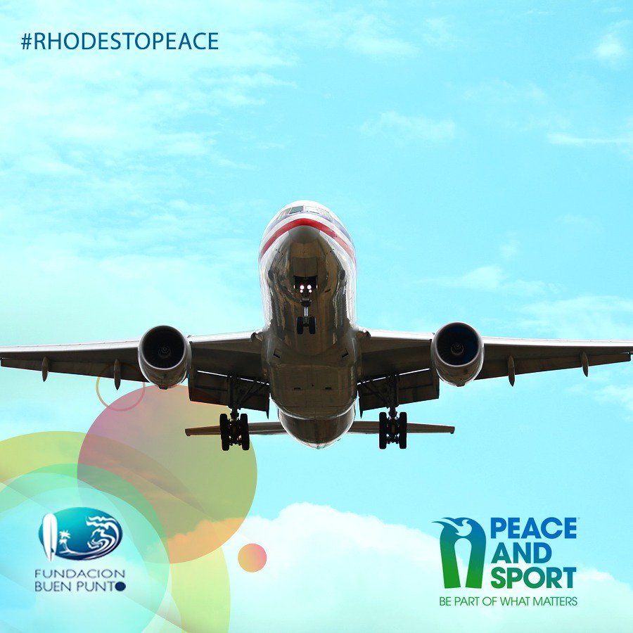 We are on our way to the Peace and Sport Award 2018 Gala, held in Rhode Island, Greece. We´ve been nominated for our work seeking the coexistence through sports among children and adolescents in Colombia.

More info: bit.ly/2p3UjEb 
#RhodesToPeace #BePartOfWhatMatters