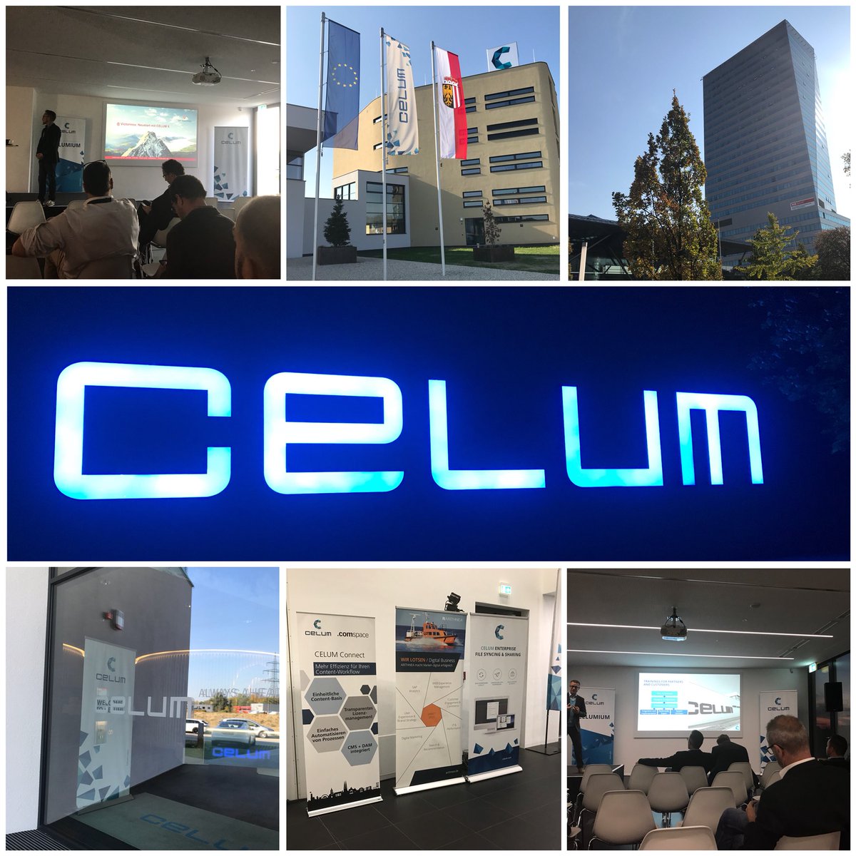 Ein informativer Tag neigt sich in #Linz bei  <a href="/CELUM/">CELUM</a> mit 🍻Networking dem Ende entgegen. Der erste Teil des #Celumium2018 Partnertages wartete mit interessanten Vorträgen zu #CelumDAM, #DataAssetManagement beim Meeting der #CelumUserGroup und der #CelumPartner Session auf.