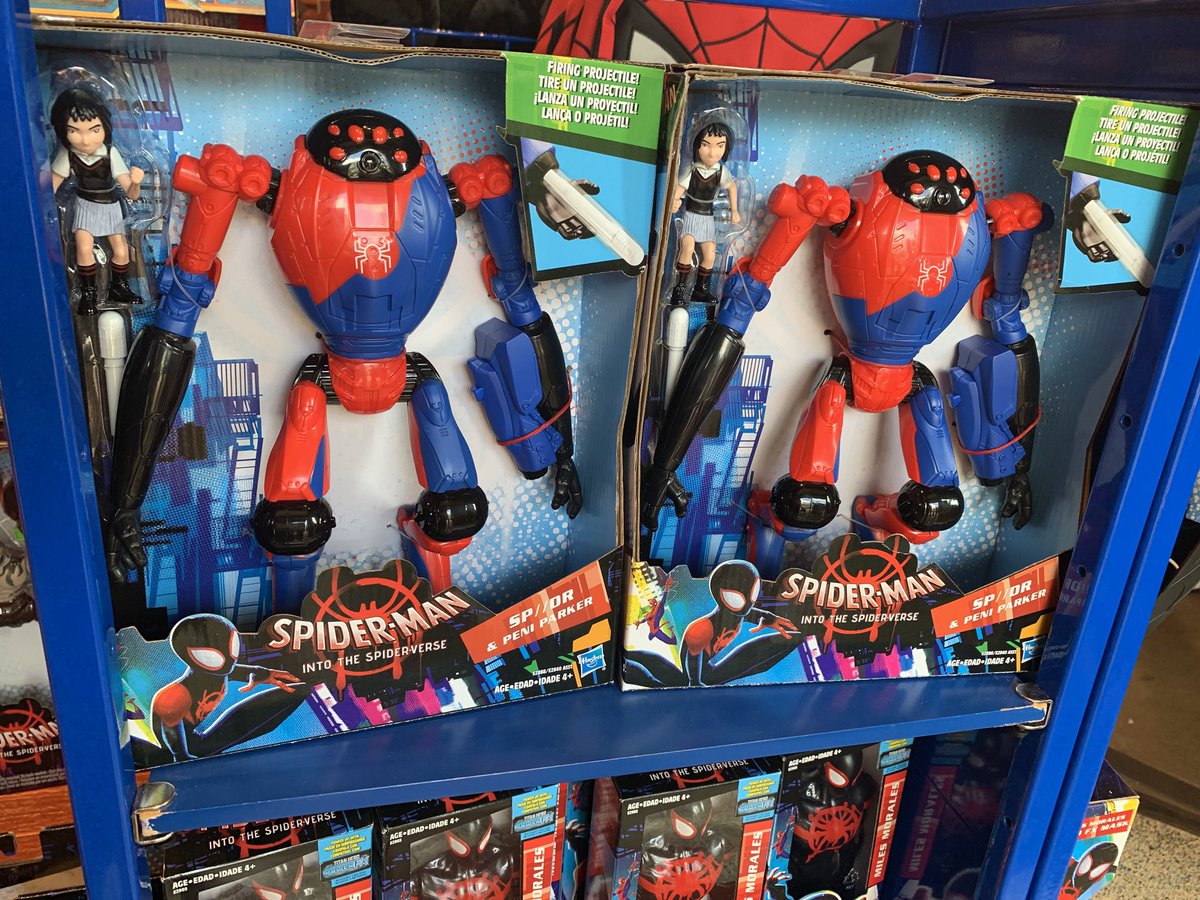 spiderman into the spiderverse action figures