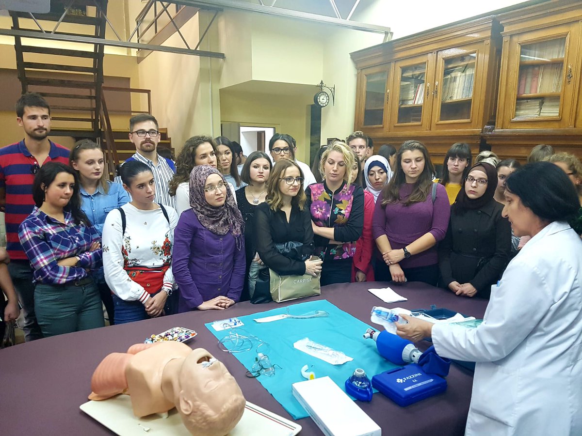 #WorldAnaesthesiaDay in Bosnia& Herzegovina 
#SafeAnaesthesia  is essential for saving lives worldwide and we hope that #advocacy like #WAD2018 will bring changes in the future.
Looking forward to solving the problems like #Workforceshortage.
#TheRightStuff 
#InciSioNBH 
#WFSA