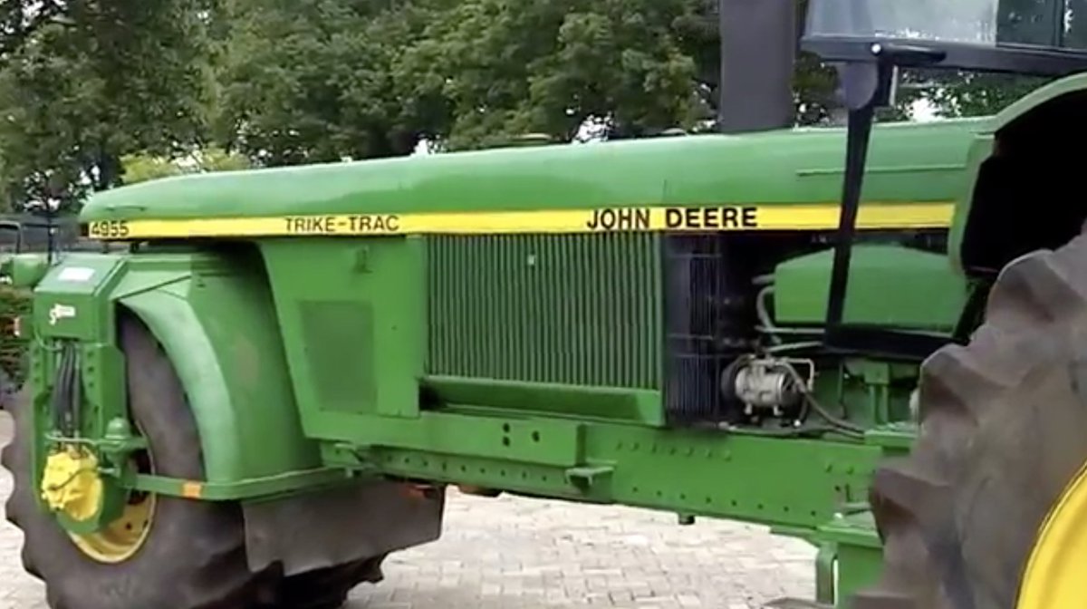 john deere trike trac