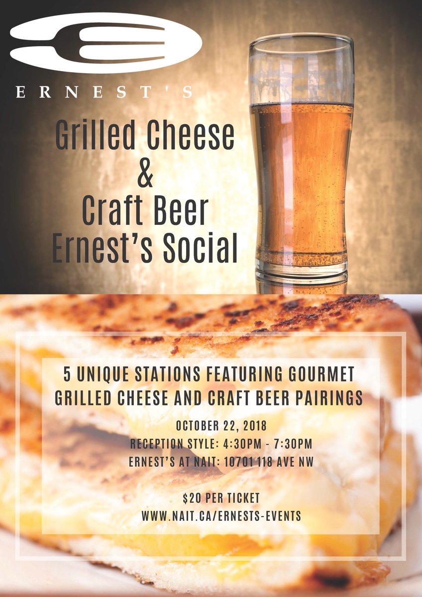 Beyond excited for this fun and tasty event! #yeglocal #NAITisGREAT #AlbertaBeerWeek