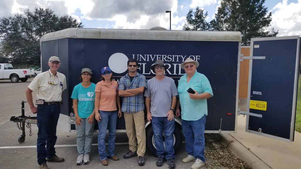 Getting ready to fly drones in North Florida #uf_ifaswater #aditya_arch #ifas #abe #precisonag #hurricanemichael