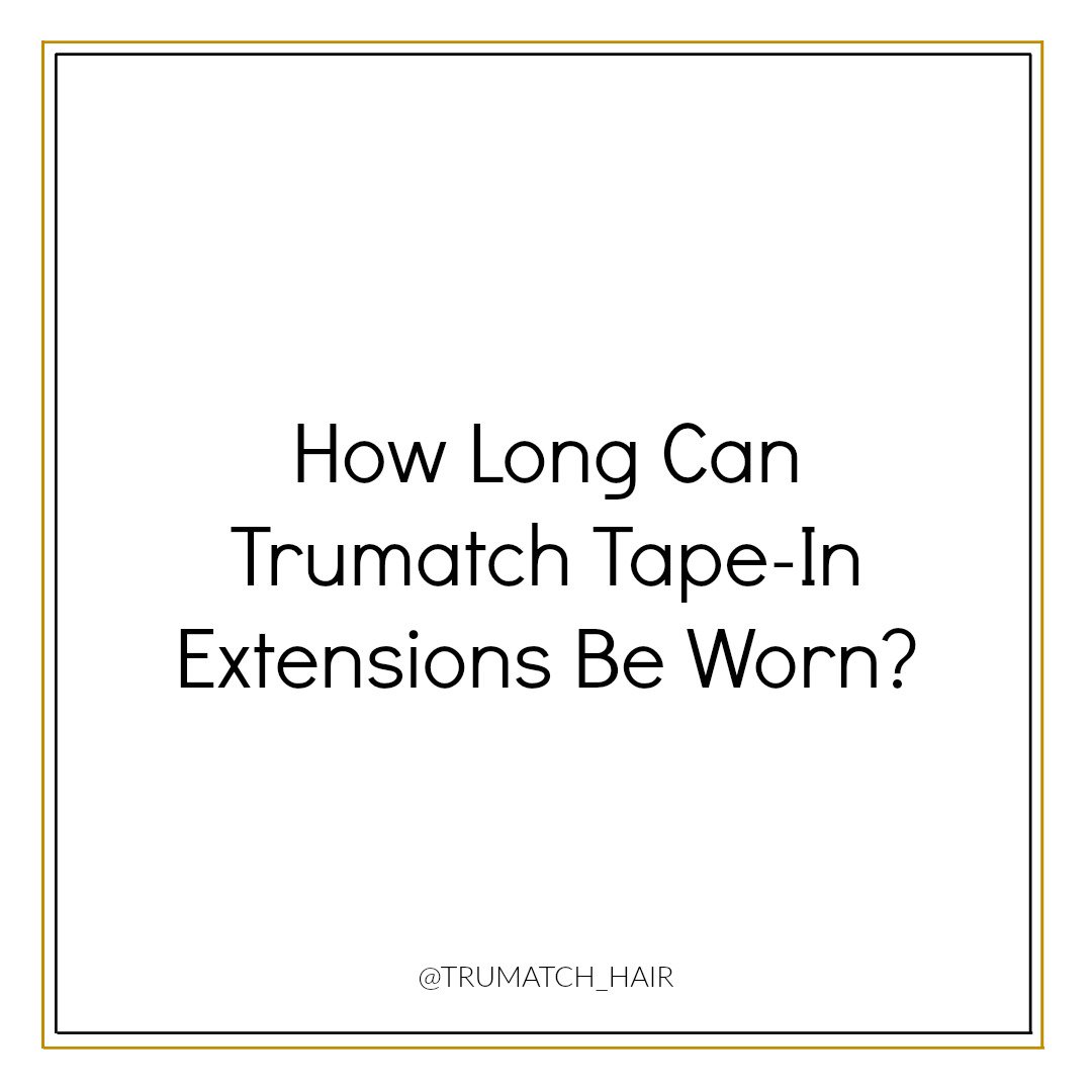 TruMatch_Hair's tweet photo. TruMatch can be reused up to 1 year if well maintained. They last around 4 to 6 weeks, and due to their superior quality, they can be re-applied. https://t.co/ZSQMkwgdQB