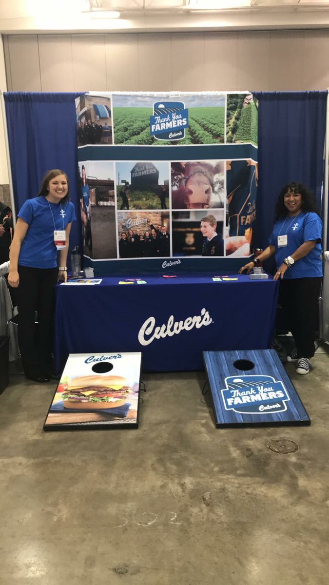 I am continuously blessed for the role that <a href="/NationalFFA/">National FFA</a> played in my life. Excited to help other FFA members in my career with Culvers. This is just the start... bit.ly/2J10T7y