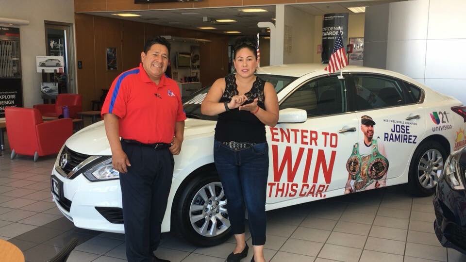 VictorPorta5's tweet photo. One of the many car we give away @SelmaNissan in appreciations to our customers https://t.co/PbGZae8IY3