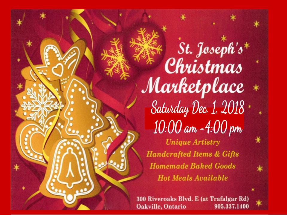 Visit <a href="/StJosephsUCC/">St. Joseph's UCC</a>  for a spectacular holiday shopping experience at St. Joseph’s #Christmas Marketplace. Shop for unique artwork, hand-crafted gifts, homemade baked goods and more at this exciting community event. Enjoy Hot Ukrainian Meals too! <a href="/TerraceTakeAway/">TerraceTakeAway</a> #Christmasgifts