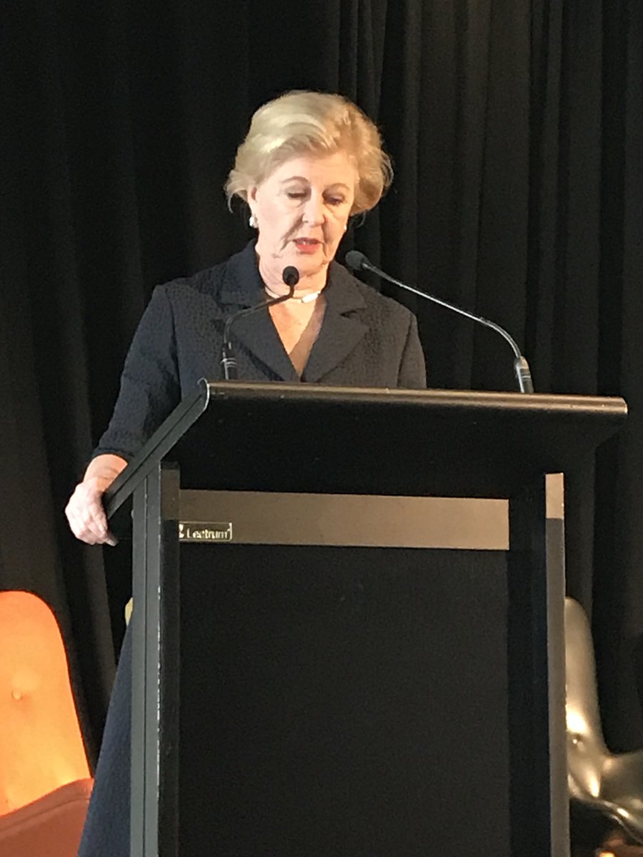 GavinLewis7's tweet photo. Prof. Gillian Triggs delivering the Garran Oration at #IPAA2018 conference. Thank you @IPAAVic https://t.co/E8oP2LbzCM