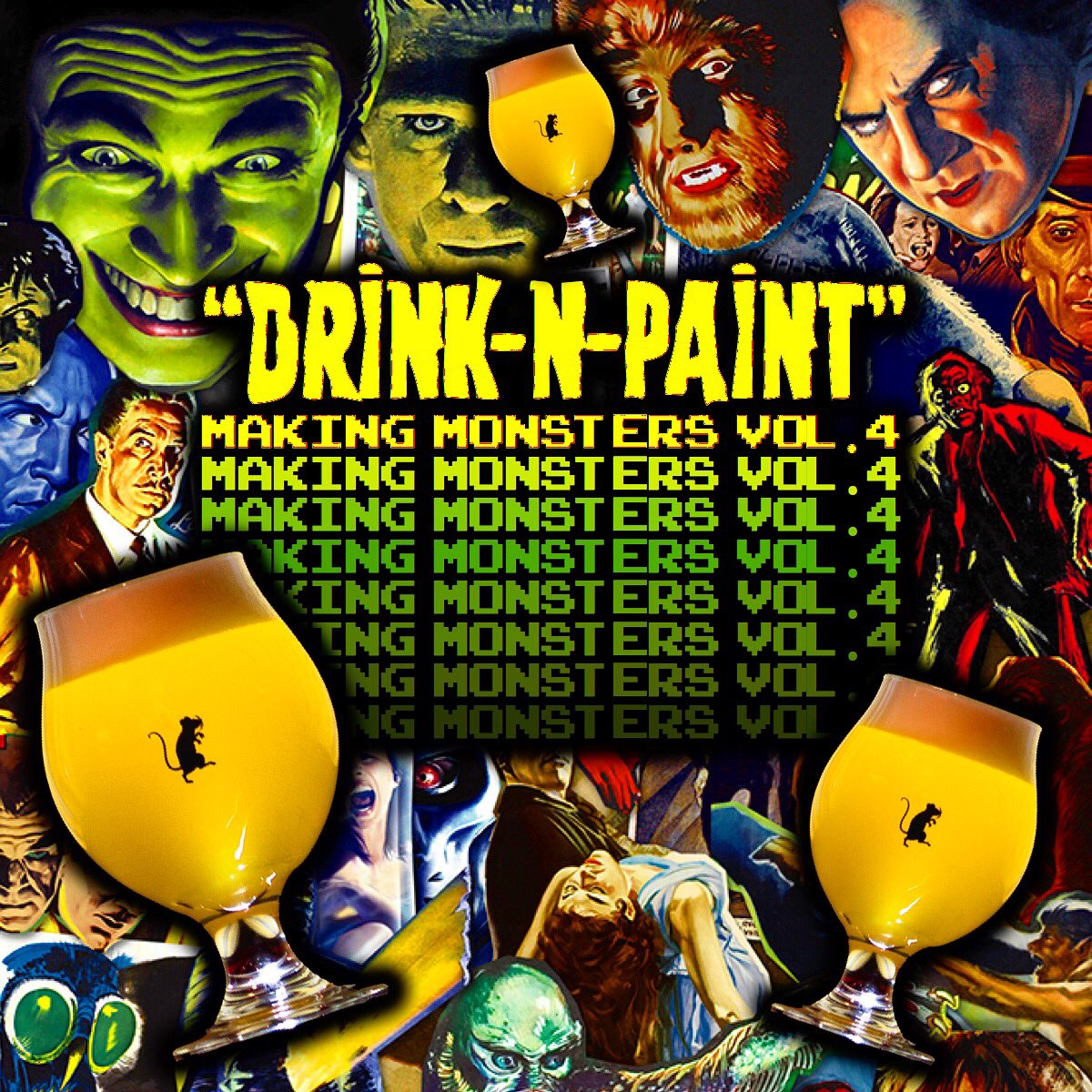 What are we drinking? BEER! What are we painting? MONSTERS! Round up your pals because this event is back by popular demand! Good food, craft beer, and music for the ultimate painting experience within our spooky taproom! Get your tickets now at PhantomCarriage.com