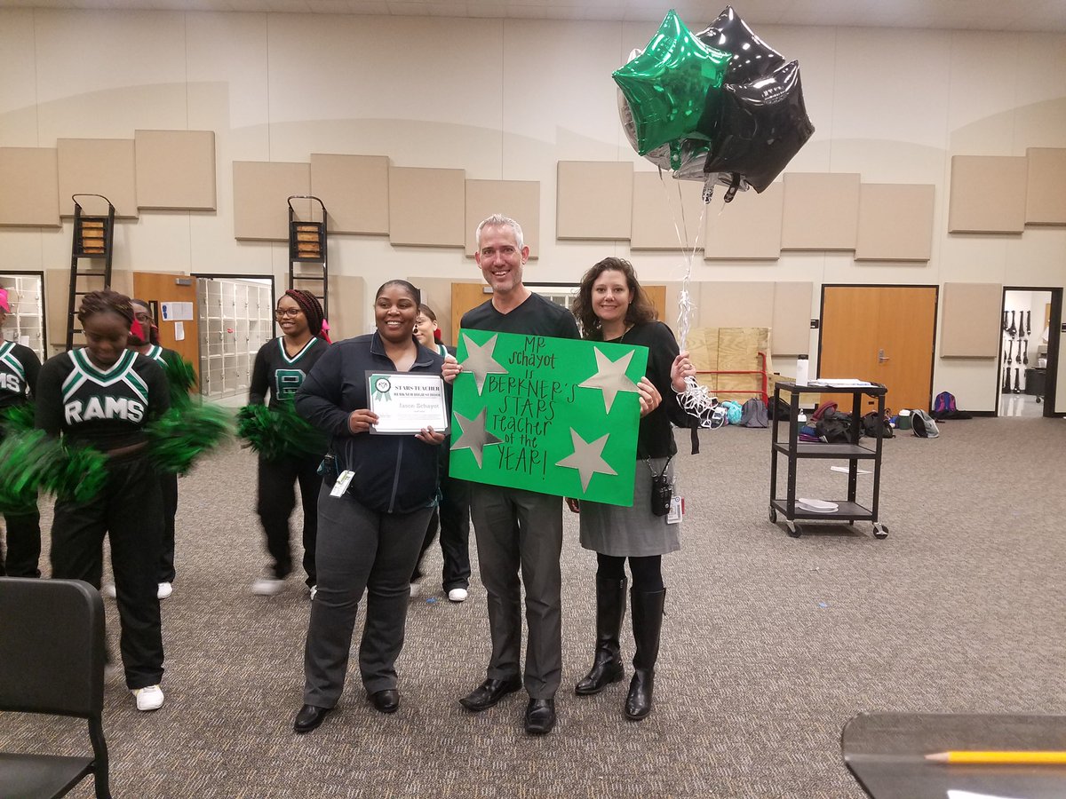 MorgenCrowder's tweet photo. Schayot is Berkner’s Star Teacher! @BerknerHS @berknerband @kacage https://t.co/6nC8TEOcaJ