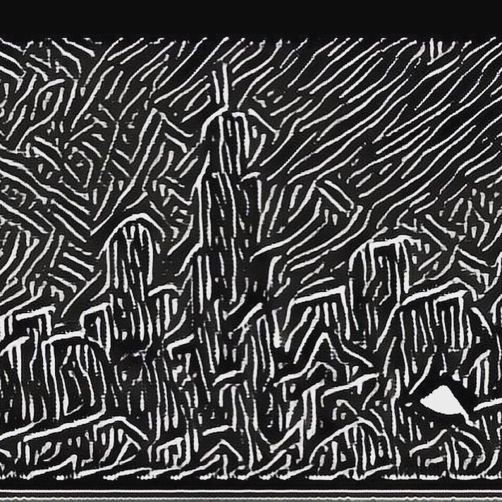 vvzen's tweet image. From a hand #doodle to a #computed one, using #lengstrom magical #styletransfer stuff!

#spell #Inktober #computationalstuff