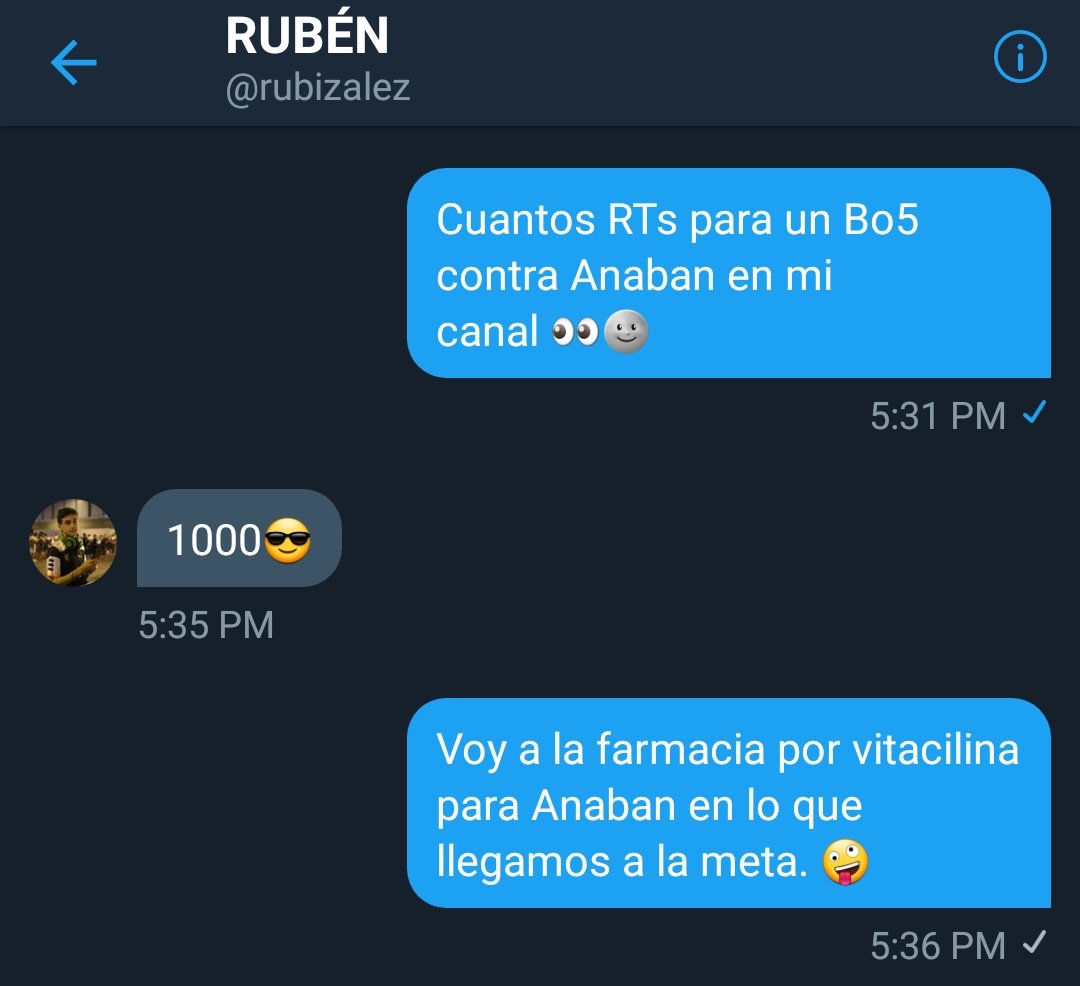 ⚠️ 1,000 RETWEETS PARA VER UN BO5 ENTRE <a href="/rubizalez/">RUBÉN</a> (TeamQueso) Y <a href="/Anaban_Cr/">Anaban ✨</a> (AlcantarillaEsports)EN EL CANAL! LLEGAREMOS? TOP 1 VS TOP 11 🌍😱