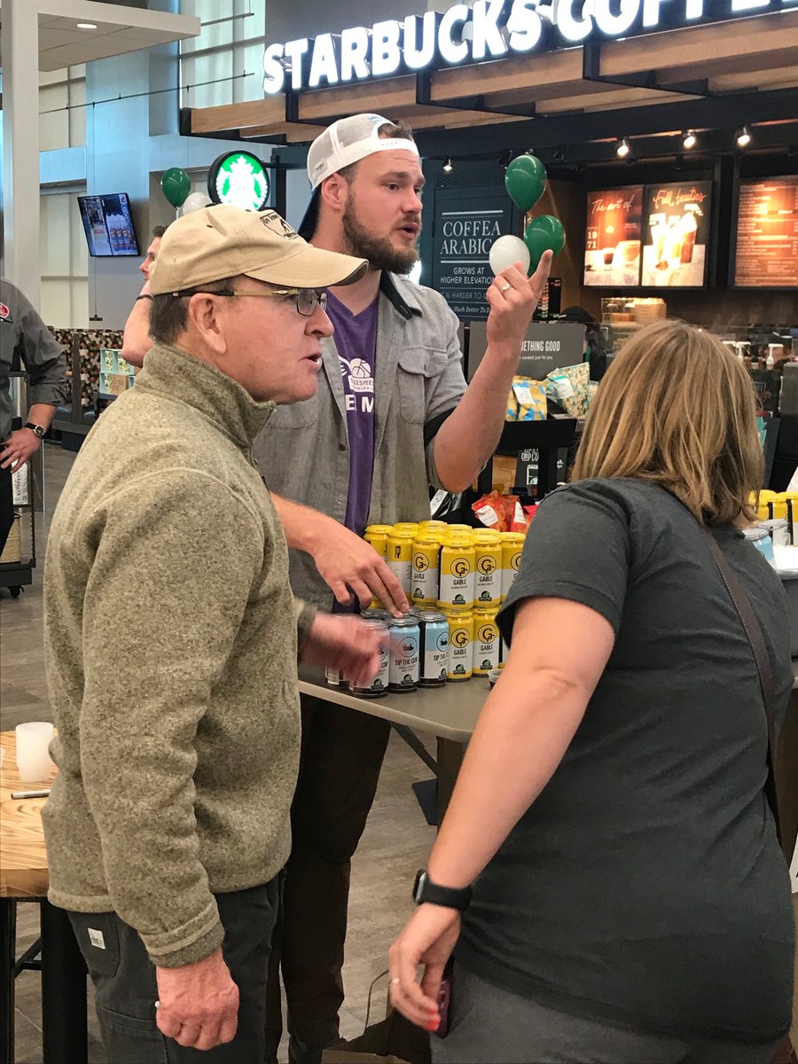 Kelly Hayworth On Twitter Dan Gable Promoting Single Speed Gable Beer At The New Coralville 2 Hyvee