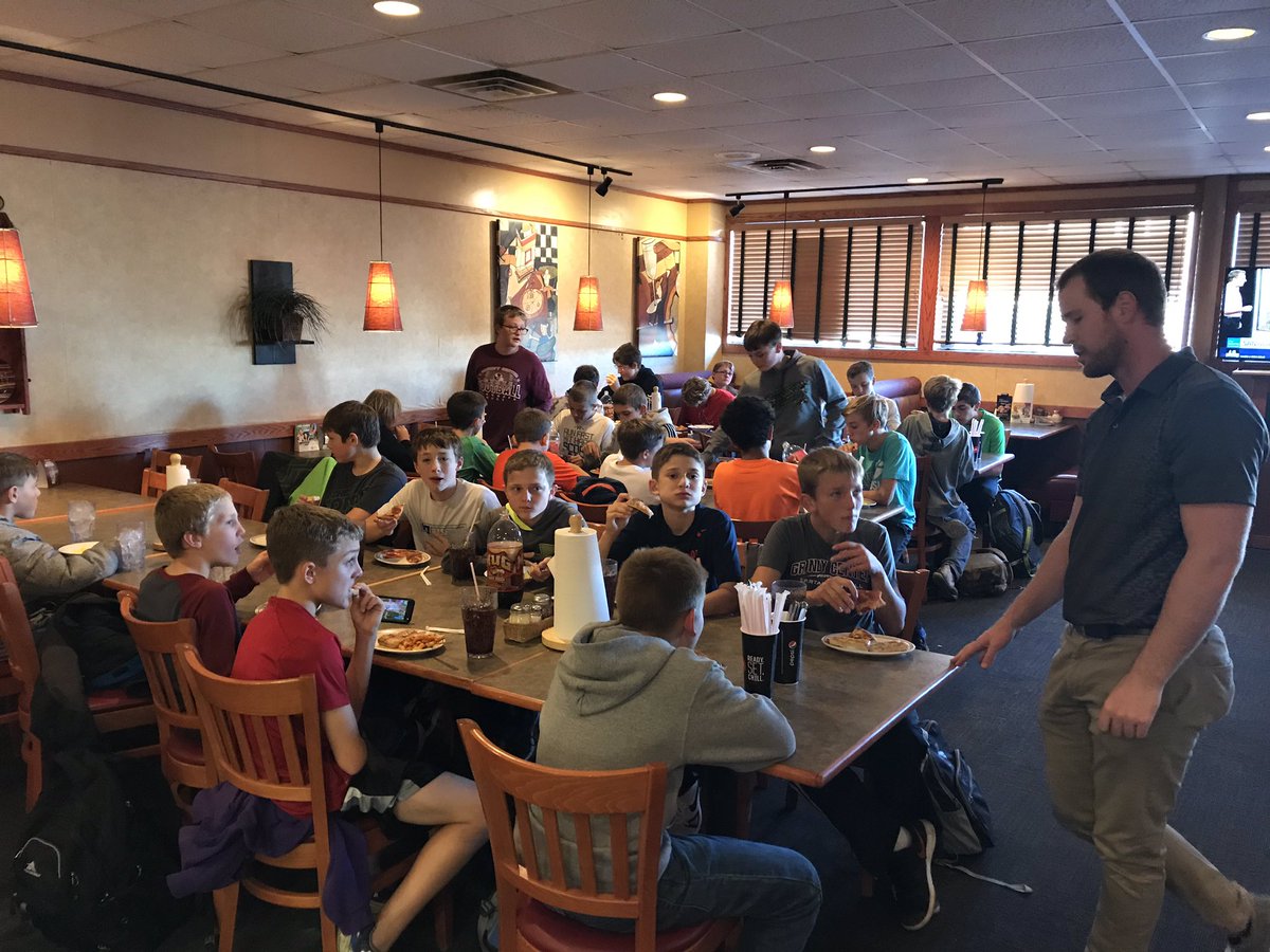 Colby Grothoff On Twitter Equipment Turn In And Pizza