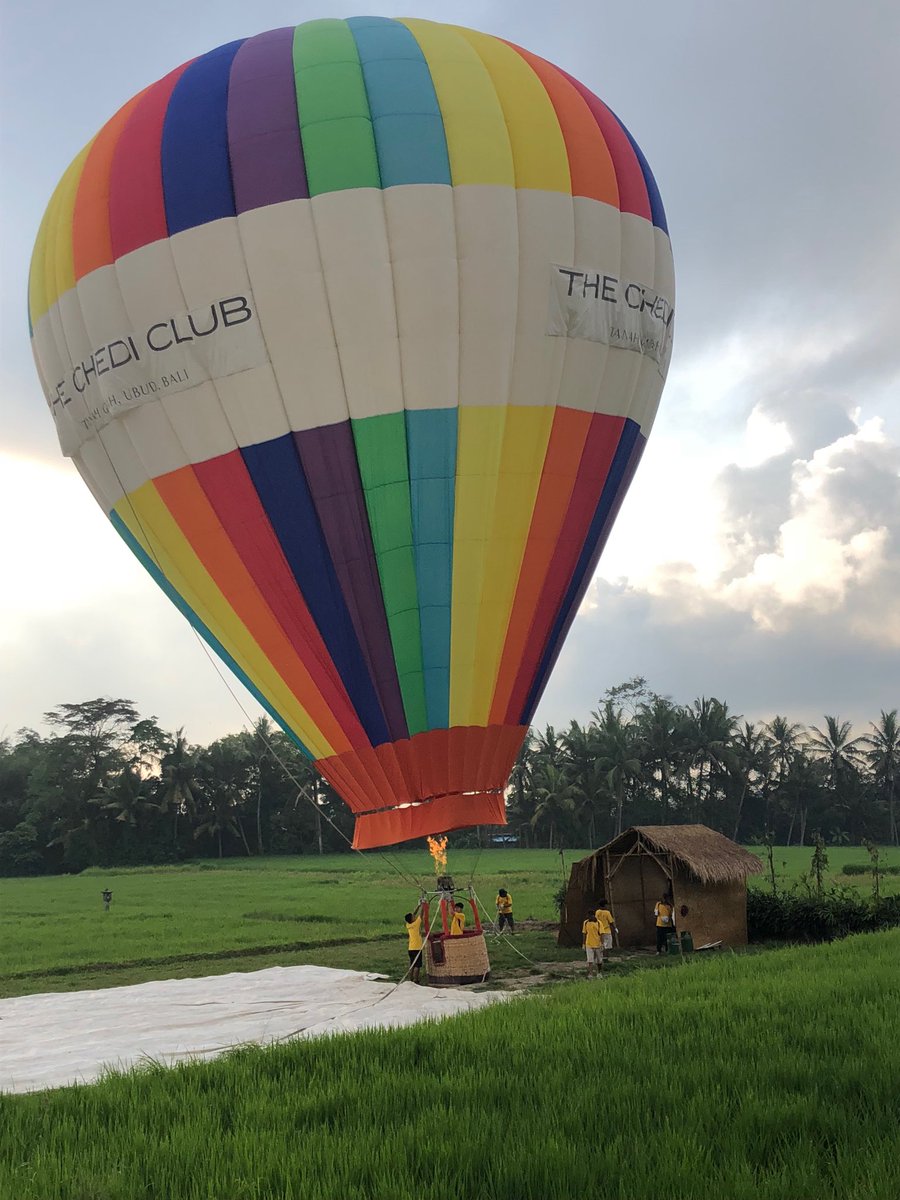 Getting ready for our flight ⁦<a href="/TheChedi_Ubud/">TheChediUbud</a>⁩ #upandaway