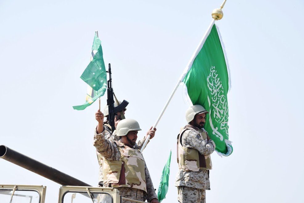 Qabdullahhumair's tweet photo. #غرد_عن_حبك_للسعوديه

سعودية سعودية
يا عزي ..  وفخر أمجادي

سعودية سعودية
يدوم العز  يا بلادي

سعودية .. حبيبتنا
كتبنا ع القمر أسمك

نعبر عن محبتنا
ونعشق يومك وأمسك

ونجمك في السماء عالي
وعزك أول .. وتالي

نحبك ..  يا السعودية
وطنا .. الطيب الغالي
•
#عبدالله_حمير_القحطاني https://t.co/yEzrEUUul2