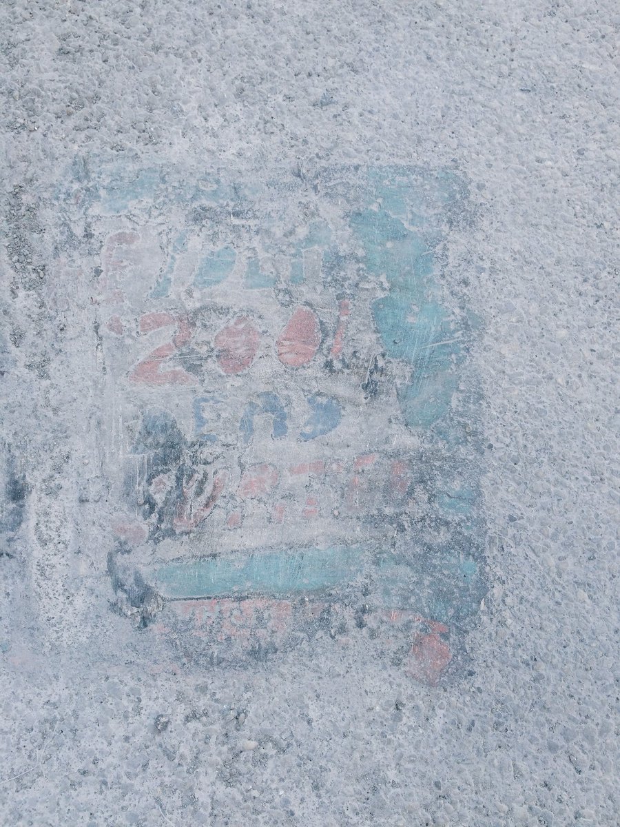 EncyCle_'s tweet photo. Pop culture history alert. In danger of losing the almost mystical Toynbee Tile on Prospect and West 3rd. See it while it lasts. #Thisiscle #cwru #ToynbeeTile #ohio #Toynbee #theland #cle https://t.co/h1Kg0Jejuk