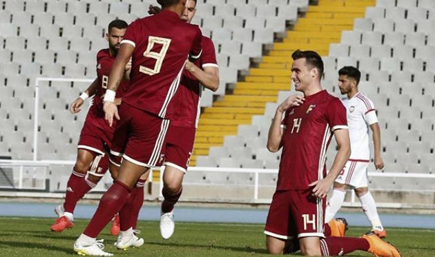 noticias24's tweet photo. 0-2. La Vinotinto se impuso a Emiratos Árabes Unidos en partido amistoso - https://t.co/EDEhmmkWoW https://t.co/dH2nVjYJho