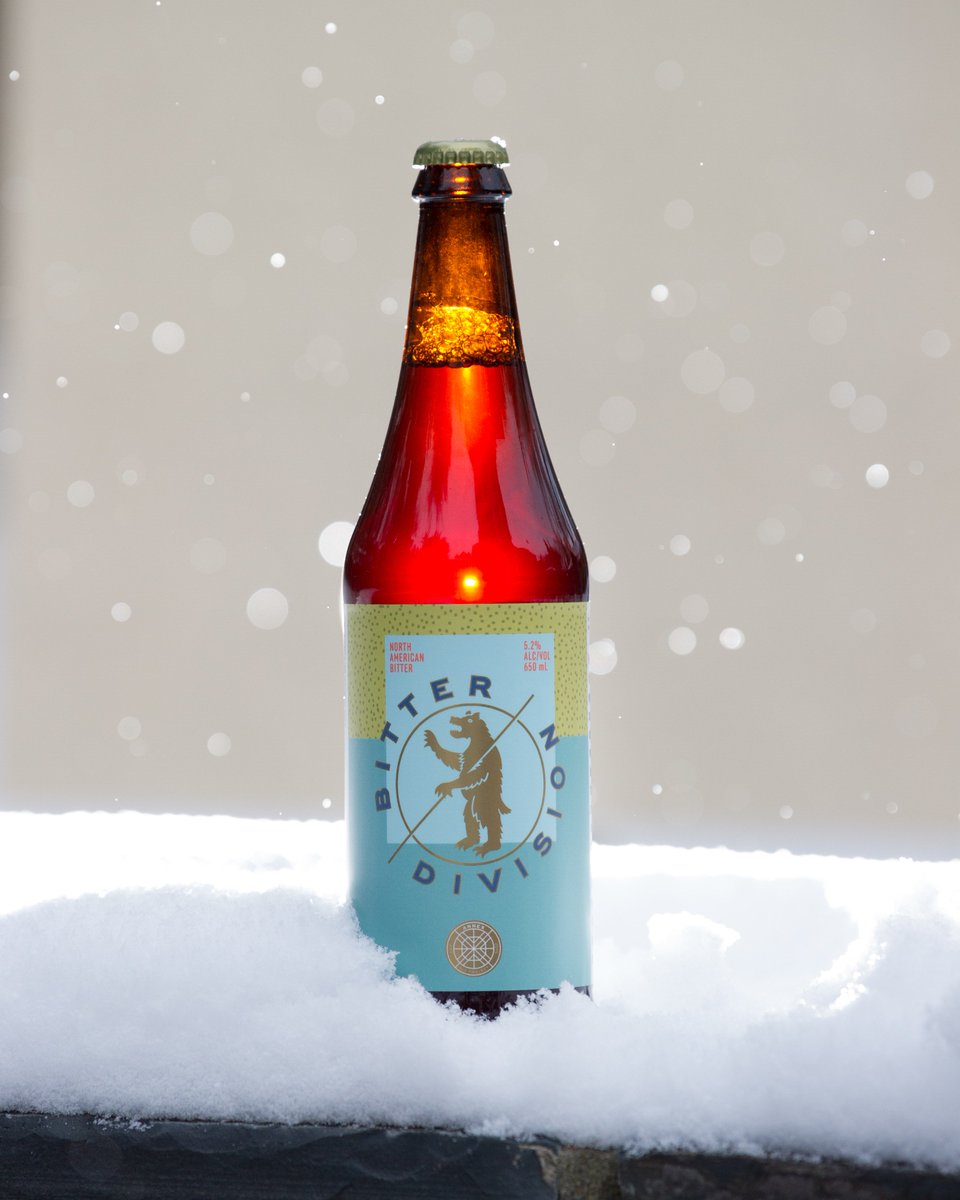 Bitter Division. Our first baby. Heavy hearts here as we need to inform you we are putting this one to bed for a little while. It's not goodbye forever, but rather, ta-ta for now. 
Goodnight, sweet prince. 
Do not fret, we are making room for some delicious seasonal beers.