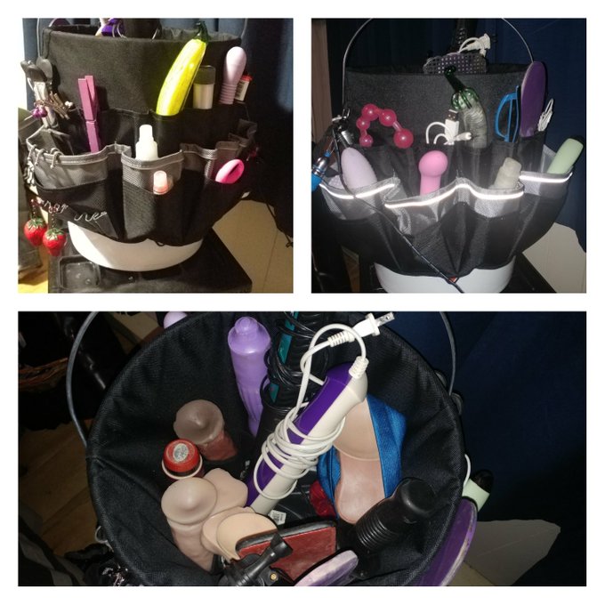 Got my toys all organized in my new "tool" bucket! Love it, easy to take anywhere!! #pixlr #slutbucket<a href="/tag/camgirls"class="tags"><span>#camgirls</span></a><a href="/tag/pixlr"class="tags"><span>#pixlr</span></a><a href="/tag/slutbucket"class="tags"><span>#slutbucket</span></a>