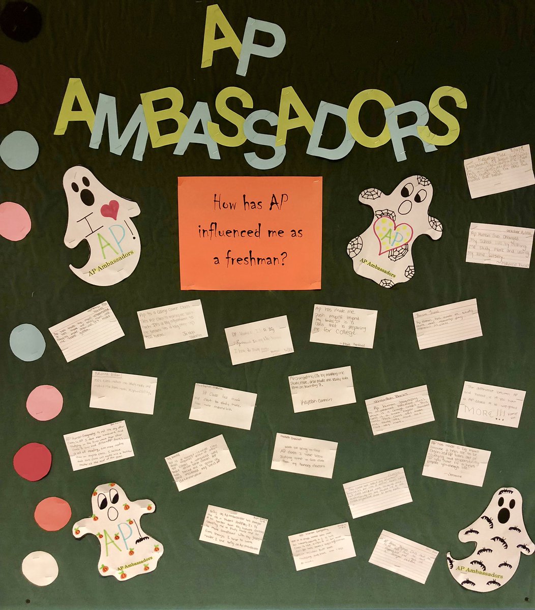 Melindabteaches's tweet photo. How has AP influenced me as a Freshman? #APAmbassadors #APHumanGeographyFreshmen #Responses #AllpositiveπΈπ·ππ»#ItsSpookyToNotBeInAP https://t.co/yGRnkPYvyE