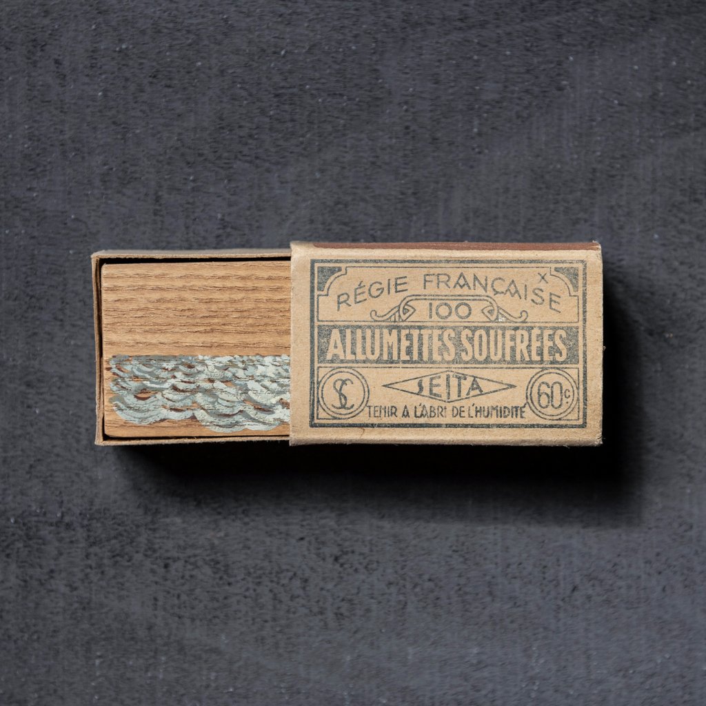 Tathagallery's tweet photo. 'Allumettes Soufrees' by David Cass
We love this little piece created from an old french matchbox and inspired by the narrow stretch of the River Tay seen from the banks of Newport-on-Tay
#tayprojects #rivertay #taycountry #tathagallery #tatha #davidcass https://t.co/QOxvDW6QGi