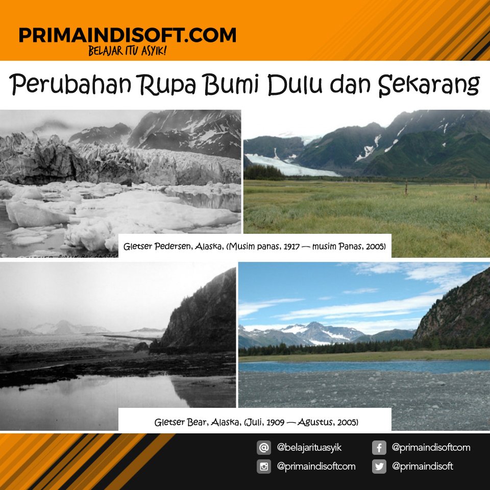 Primaindisoft Situs Belajar Online En Twitter Ketika Bumi Menua Ini Penampakan Perubahan Rupa Bumi Dulu Dan Sekarang Yuk Pelajari Bagaimana Proses Perubahan Rupa Bumi Https T Co Qfoniz0xdg Mediabelajardigital Primaindisoft Belajarituasyik