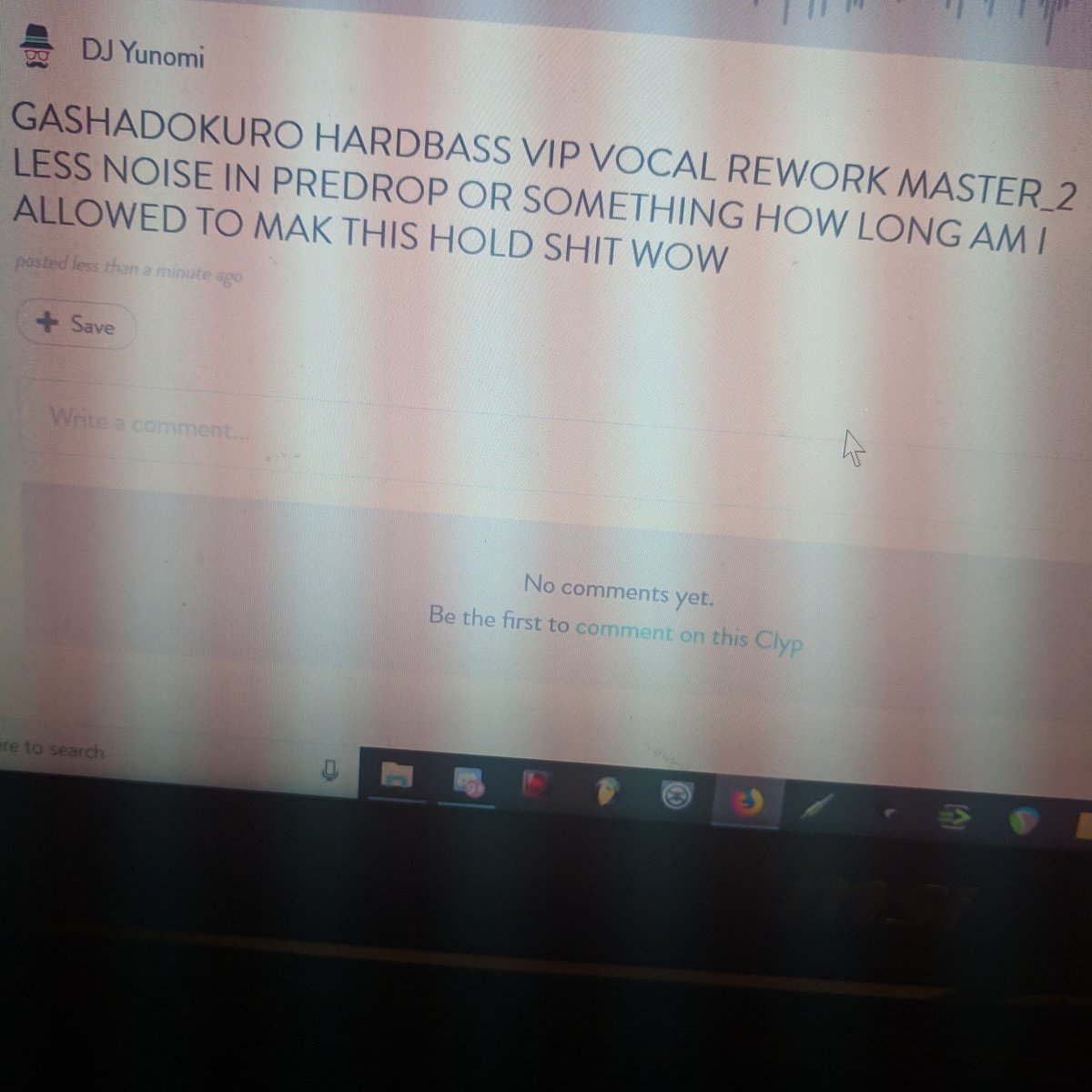 DJ_Yunomi's tweet photo. Wow how long can you make these things lol
#clyp #hardbass #russian #donk #remix #edit #ukhardcore #harddance #happyhardcore #htid https://t.co/tAkzl5CqJy