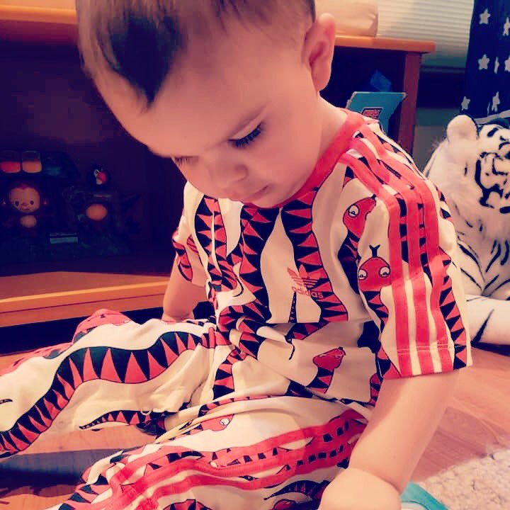 Paige Sevilla on Twitter: "My kid dressed to the T in his Adidas X Mini Rodini snake romper😍😘 #cutekids #style #snakeclothes #cutest #babyclothes @adidasoriginals @minirodini https://t.co/XBMemZ8FPQ" / Twitter