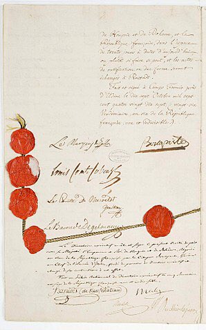 NapoleonAigle's tweet photo. Oggi nel 1797 firmavo il trattato di #Campoformio, ponendo fine alla Repubblica di #Venezia.
Fu un tradimento nei confronti degli Italiani? Probabile. Ma allora il mio unico scopo era servire la Francia.. e me.
#N https://t.co/M0AG3E9xsC