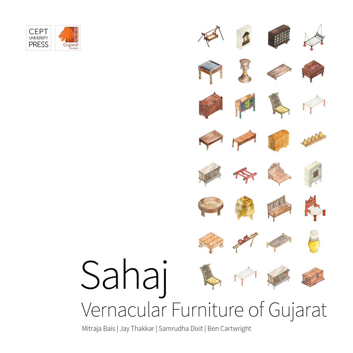 DICRC_CEPT_Uni's tweet photo. We are happy to share that the book Sahaj: Vernacular Furniture of Gujarat is available online. To place your orders, kindly visit the mentioned link:
https://t.co/5yc3G5JmEt
#Sahaj #DICRC #VernacularFurniture #Gujarat https://t.co/XT1hngkyWG