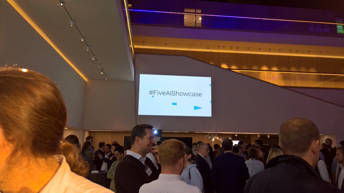 KeefJudge's tweet photo. #FiveAIShowcase
Autonomous Vehicles are really happening. Feels amazing to be actually part of a team driving (๐) this change for the future. https://t.co/fk1t6Z6gmS