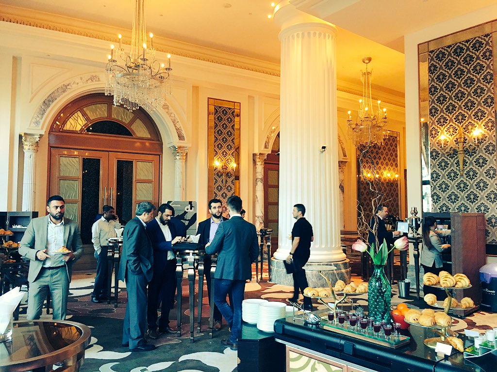 CBN_ME's tweet photo. All geared up for the Construction Innovation Forum! — our hashtag this morning is #CIFDXB https://t.co/9mMHOdK3mz